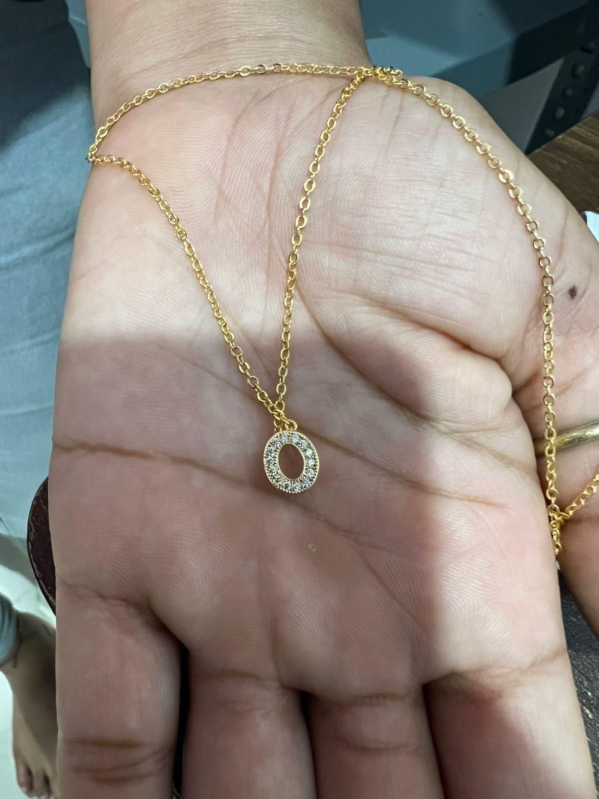 Diamond Oval Necklace