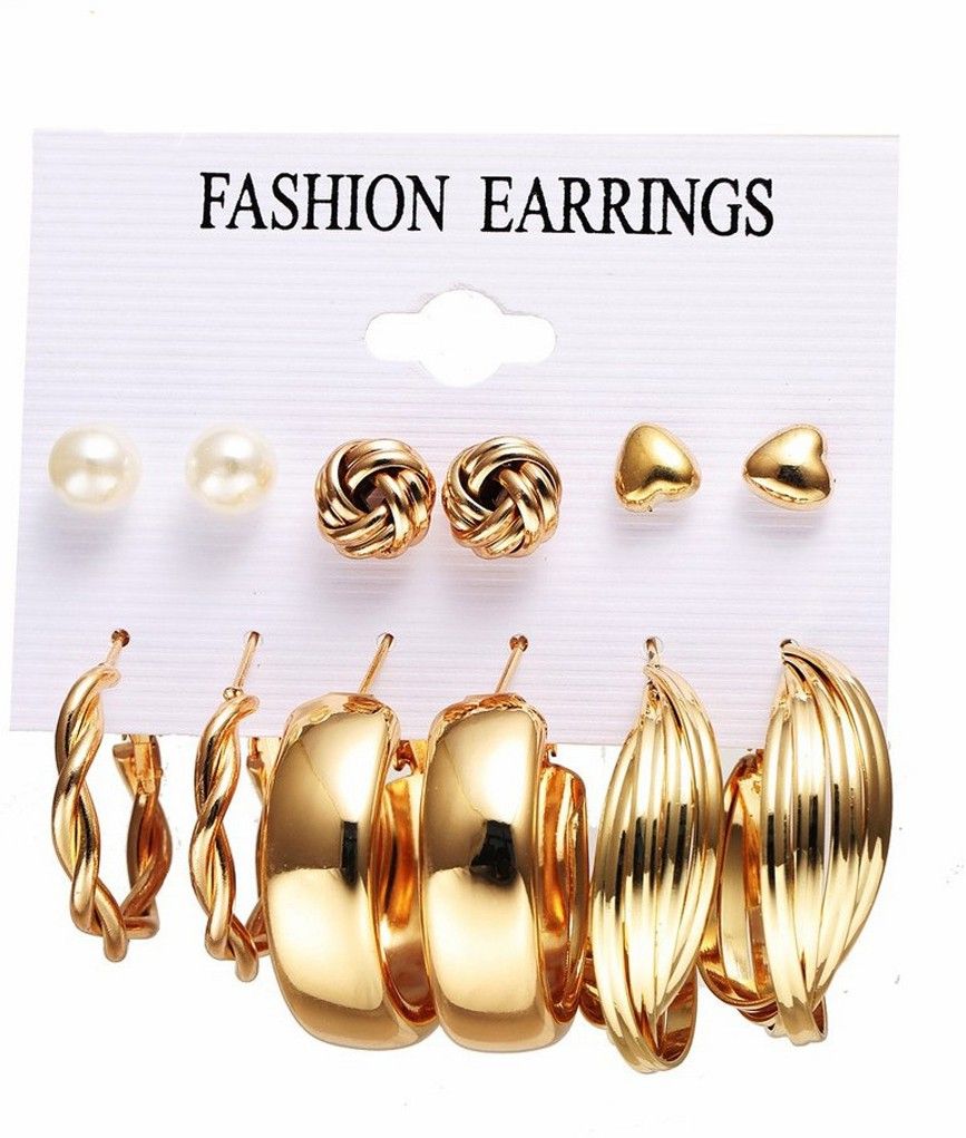 Combo Pack of Earrings (Pack Of 6) Set 1