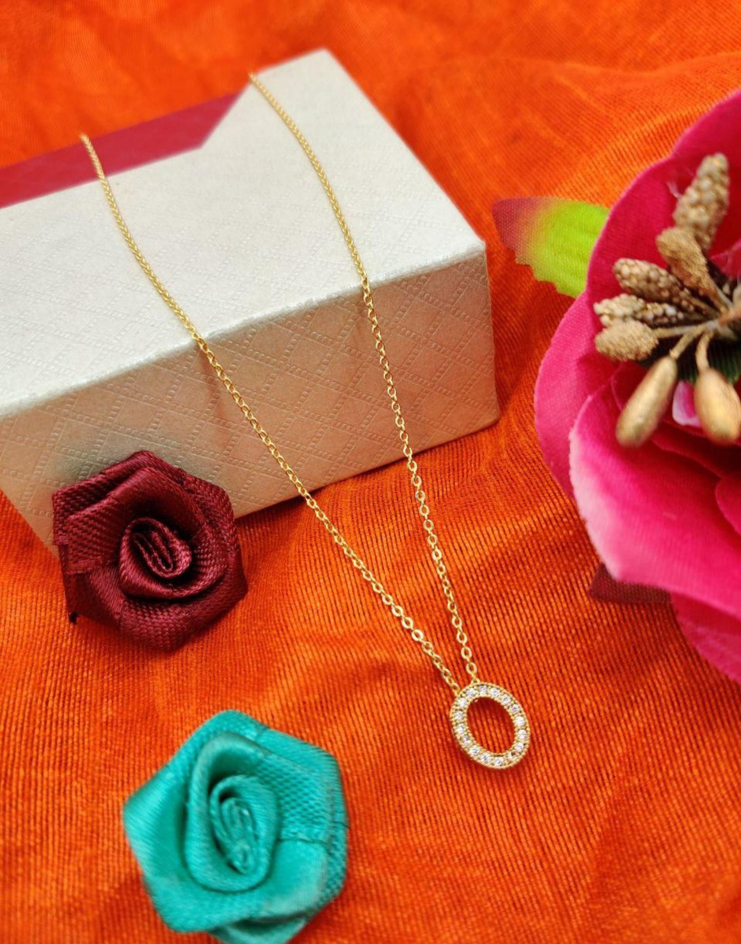 Diamond Oval Necklace