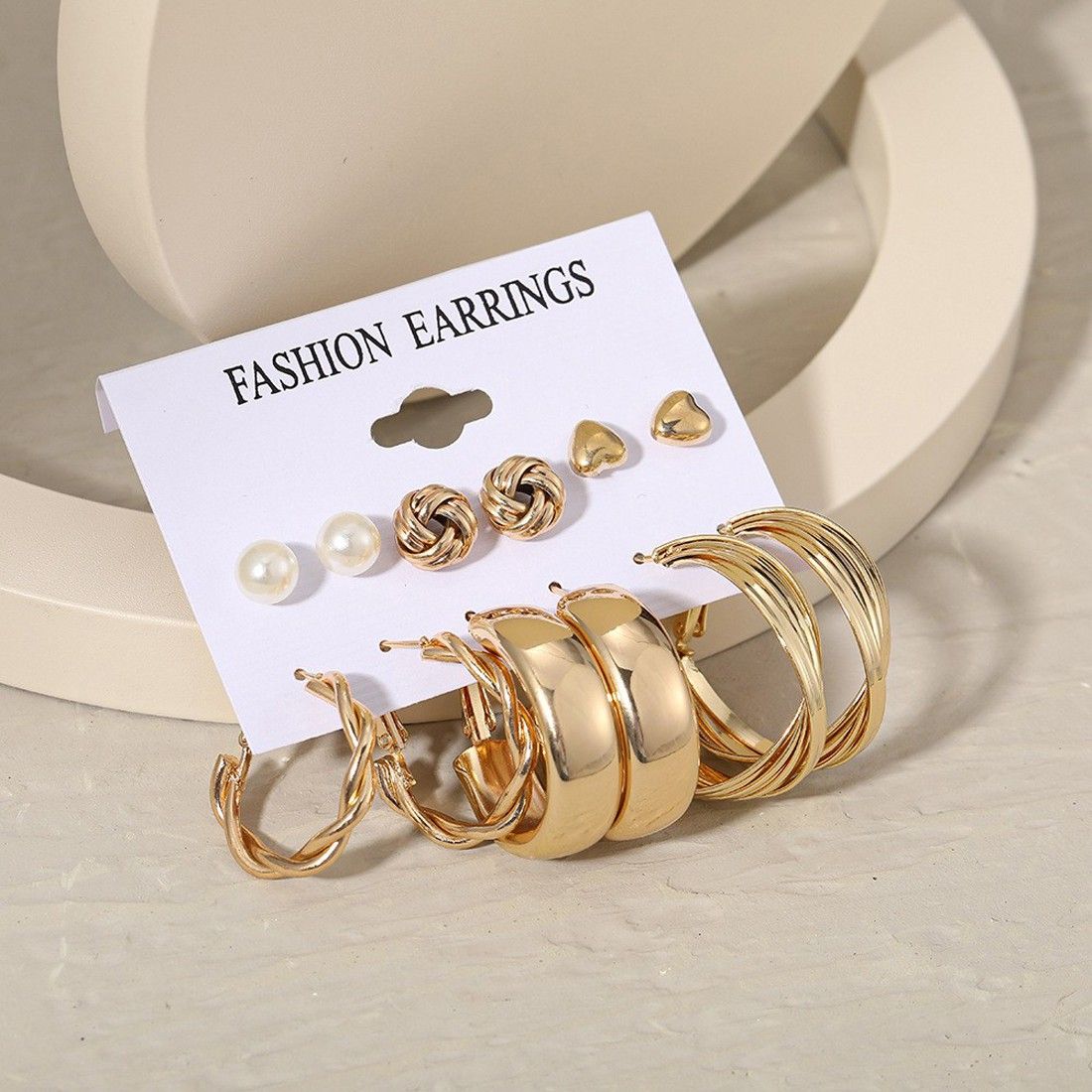 Combo Pack of Earrings (Pack Of 6) Set 1
