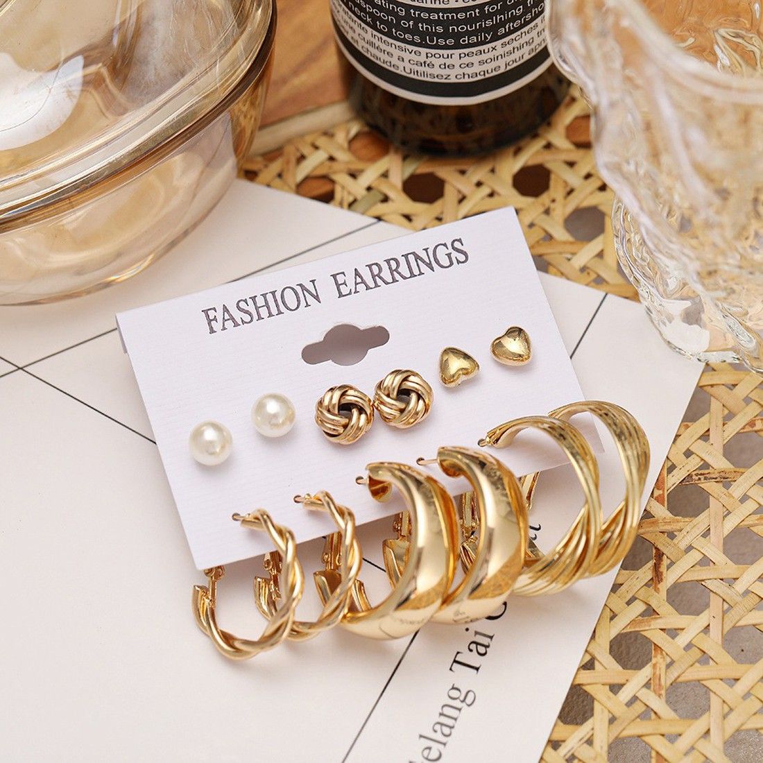 Combo Pack of Earrings (Pack Of 6) Set 1