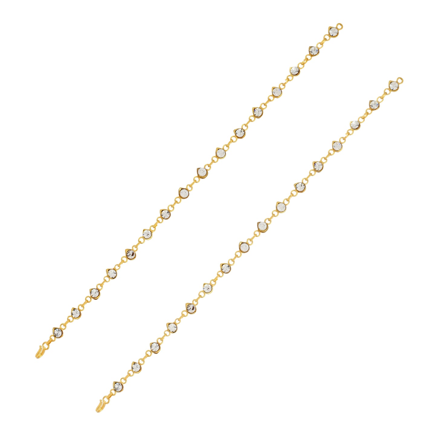 Handmade Kundan Payal - Indian Kundan Payal - Antique Payal - Danish Jewellers®