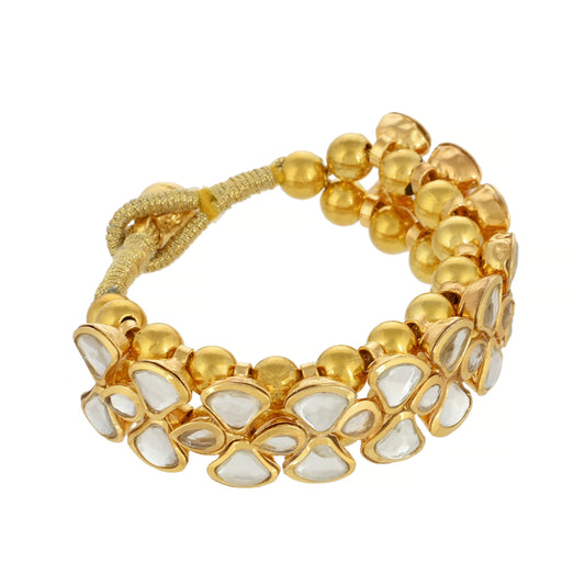 Shopping for Kundan Bracelets: Where to Find the Best Pieces for Diwali 2024