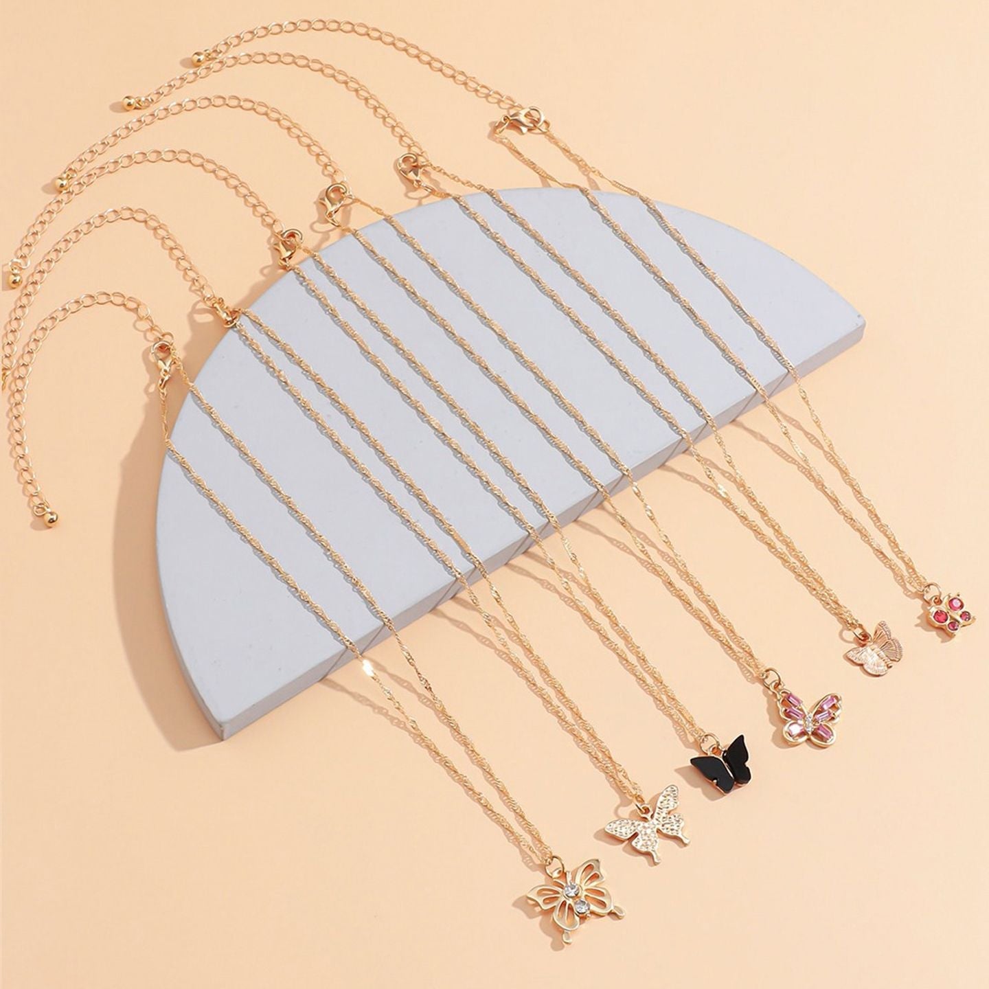 Combo Pack Of Necklace with Pendant (Pack Of 6)