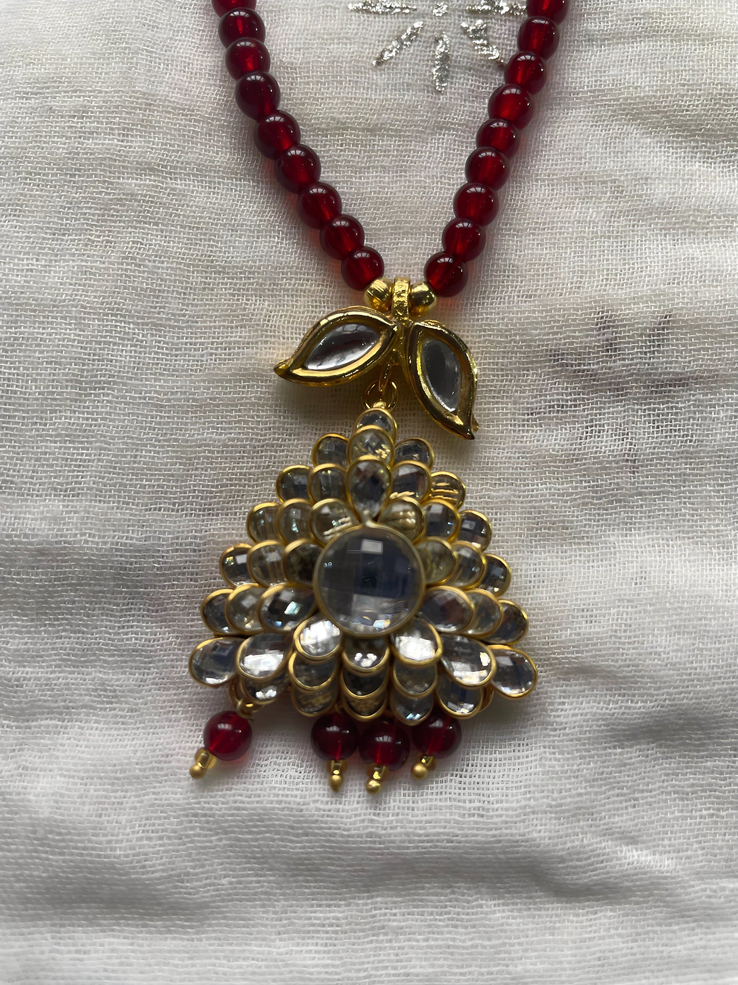 Vibrant Kundan Pendant