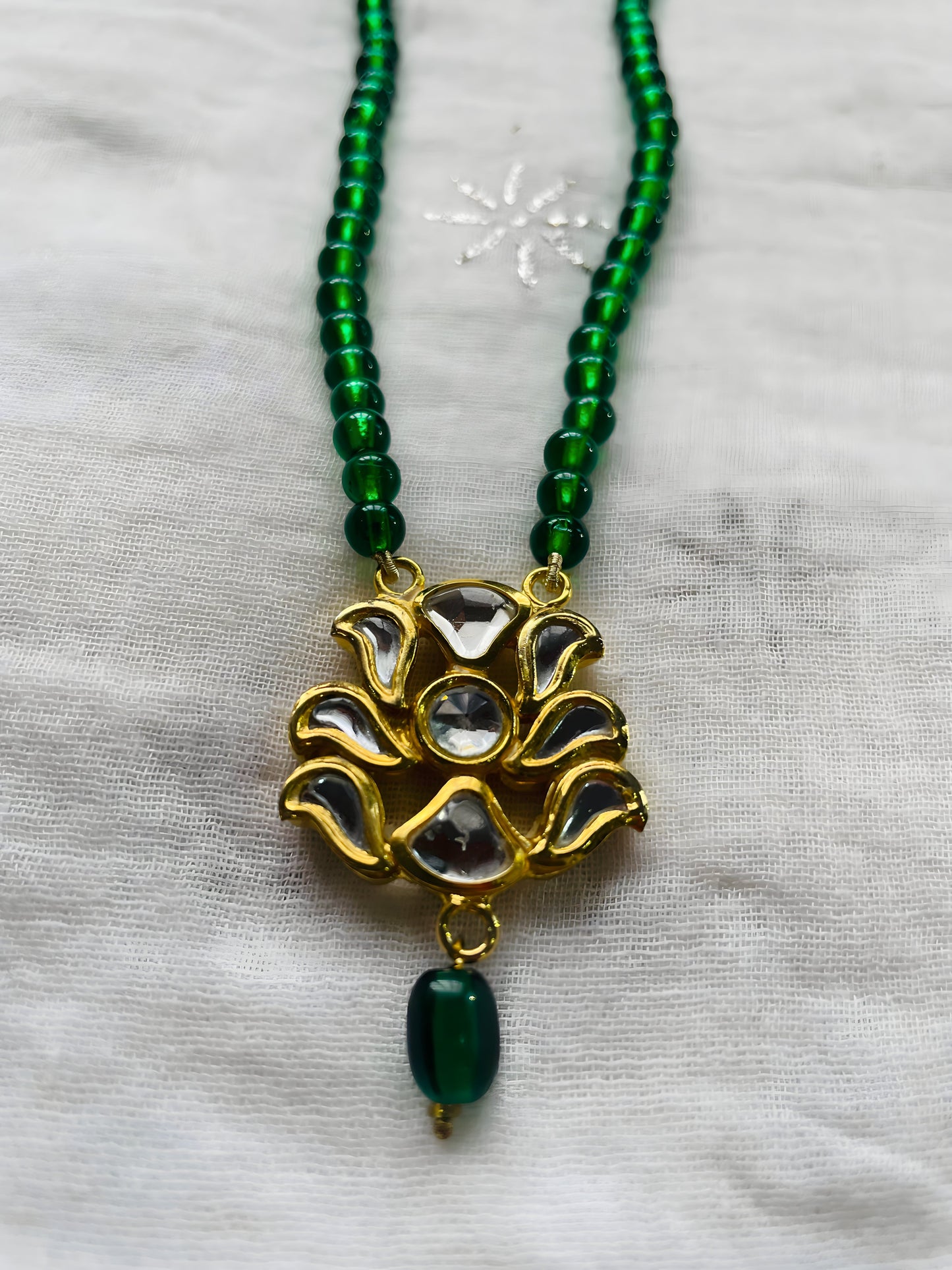 Vibrant Kundan Pendant