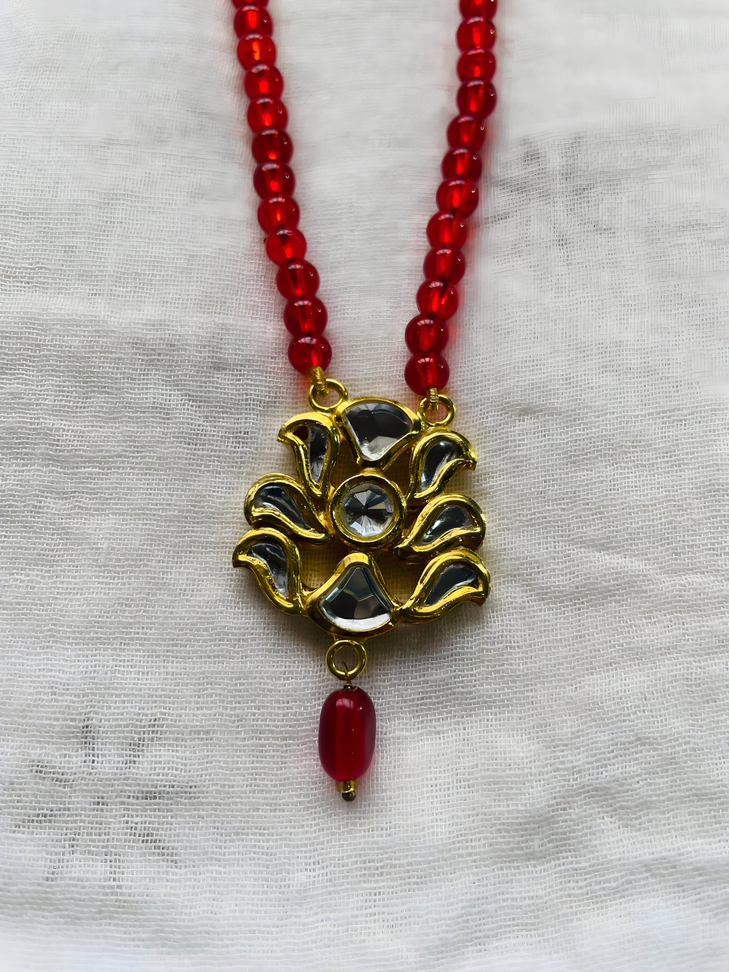 Vibrant Kundan Pendant